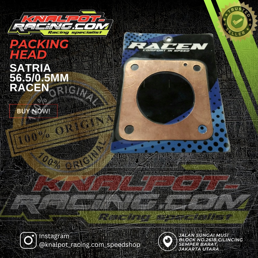 PAKING HEAD SATRIA 56.5/0.5MM RACEN